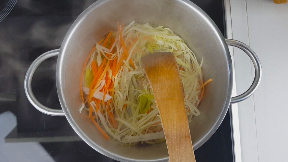 vaření zeleniny čína