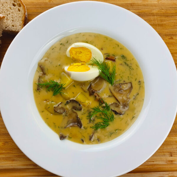 kulajda polévka recept
