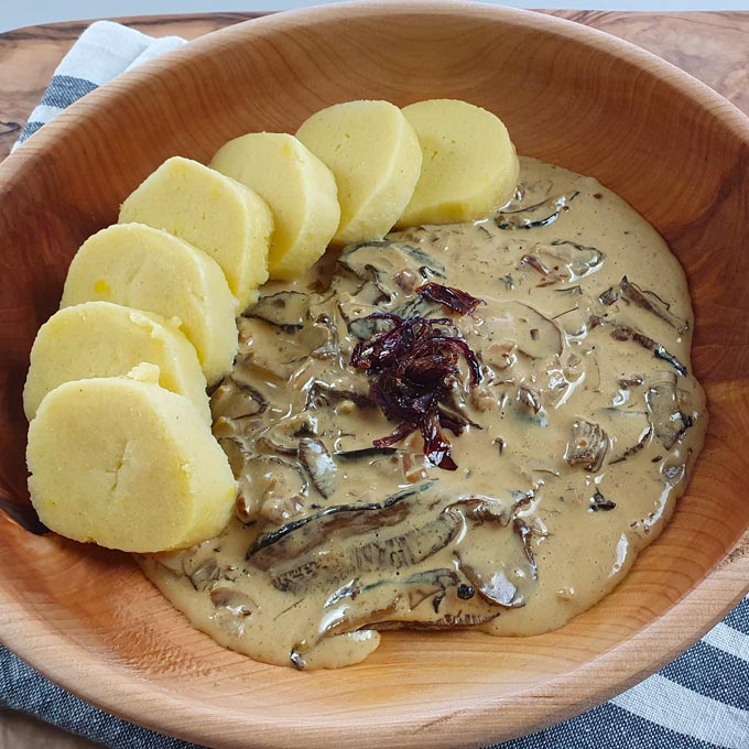 hřib kovář omáčka recept