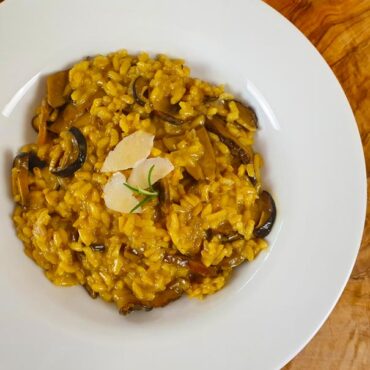 hřib kovář rizoto recept