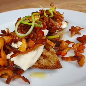 hlíva růžová recept