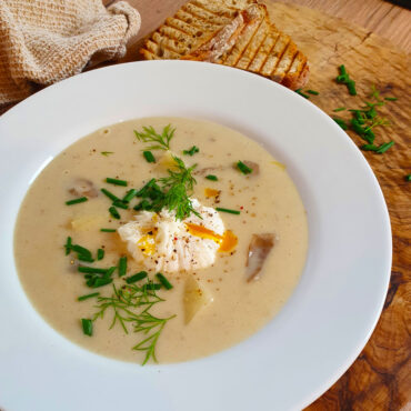 polévka s klouzky recept