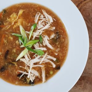 ostrokyselá polévka recept