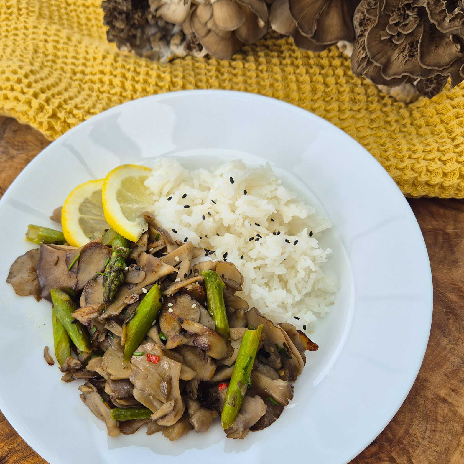 Maitake recept