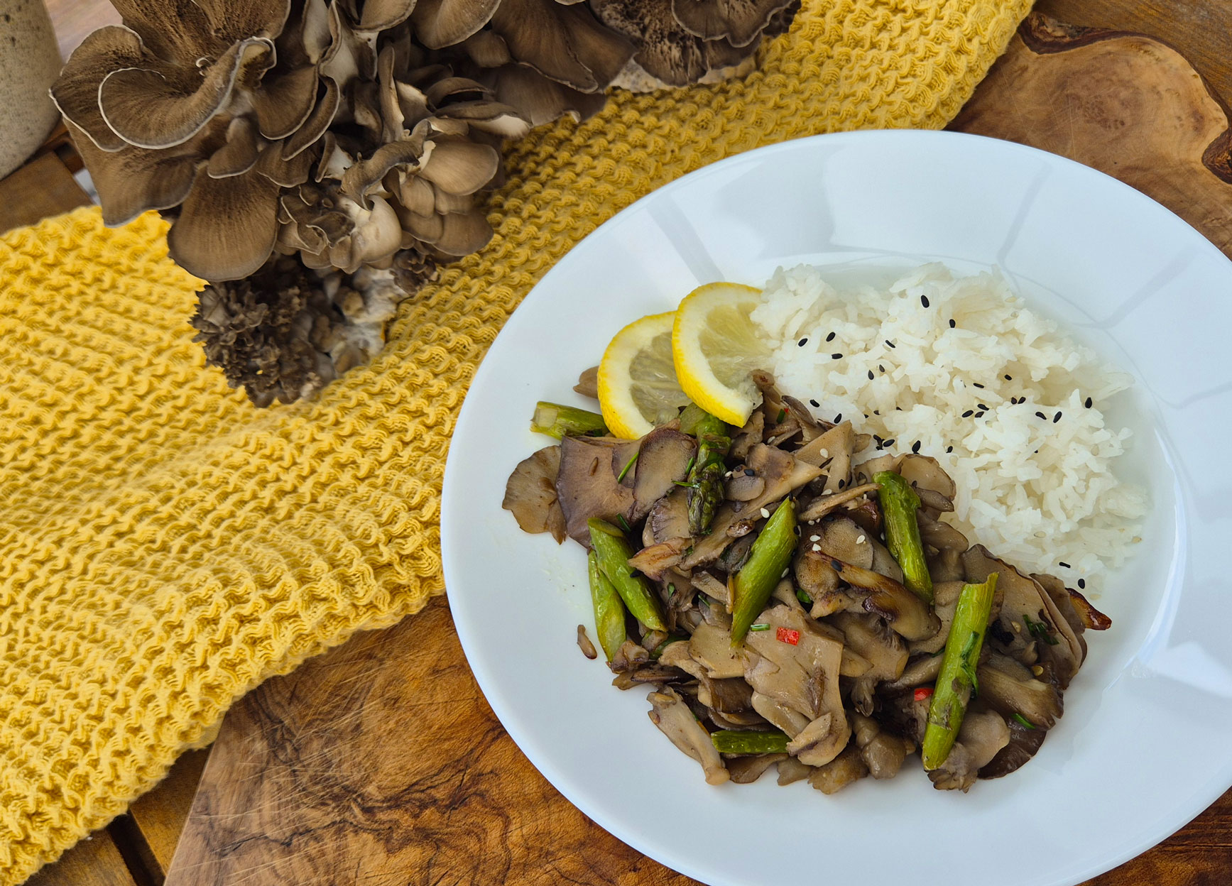 Maitake recept