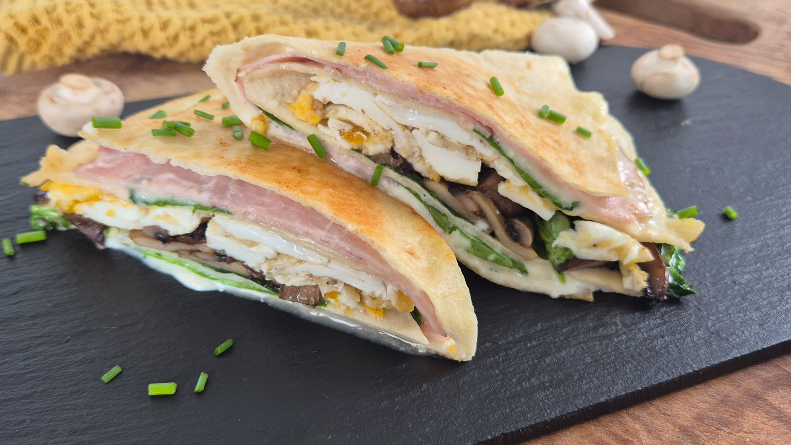 snídaňová tortilla